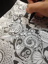 Fabulous Example Of Zentangle Just Beautiful Henna Hena Mehendi Mehndi Indian Turkish Arabic Draw Tangle Art Zentangle Drawings Zentangle Patterns
