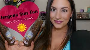 Use sparingly around elbows, knees, and ankles. New Jergens Natural Glow Instant Sun Review Demo Affordable Instant Self Tanner Youtube