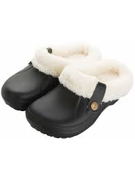 Find a pair made from our iconic crocs comfort™ for total foot support. Buy Chaychax Waterproof Slippers Women Men Fur Lined Clogs Winter Garden Shoes Warm House Slippers Indoor Outdoor Mules Online Topofstyle