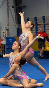 Big dynamic skills from little little people 😍😍😍 @allurasworld_  @keziahbinnie @isabel.bain . . . . . #fun #motivation #smile #gym #gymlife  #gymnastics #gymnast #acro #acrobatics #acrobats #athlete #viral  #viralvideos #reels #reelsinstagram #viralreels #