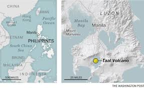 Choose from several map types. Taal Volcano Eruption Forces Philippine Wedding Town To Grind To A Halt The Washington Post