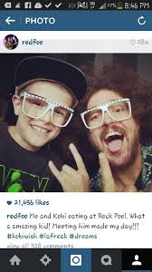 Kobi's Redfoo wish