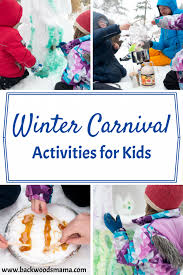 Here is a list of my favorite winter indoor activities for toddlers toddlers love these things and there's something very hypnotic about watching everything in the bottle move around! 7 Winter Carnival Activities For Kids Backwoods Mama