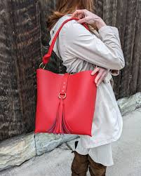 Florence in Candy Apple Red — Beargrass Leather