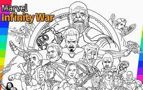 Each printable highlights a word that starts. All Characters In The Avengers Infinity War Of Marvel Studio Coloring Pages Avengers Coloring Pages Coloring Pages For Kids And Adults
