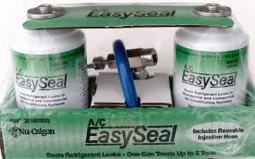 Depending on how often you use your car's air conditioning system, you may go through two or more cans every year. 4050 02 Easyseal Air Conditioner Leak Sealer Two Can Pack