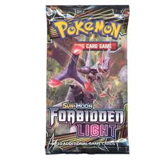 Pokemon Cards Sun Moon Forbidden Light Booster Pack 10 Cards Bbtoystore Com Toys Plush Trading Cards Action Figures Games Online Retail Store Shop Sale