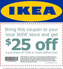 Pinned November 17th 25 Off 150 At Ikea Thecouponsapp Ikea Coupon Shopping Coupons Coupons