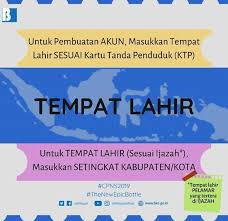 Saran dari bkn jika tempat lahir tak tersedia saat isi data sscn.bkn.go.id bkn memberikan saran jika saat peserta cpns 2018 mengisi data di portal sscn.bkn.go.id, data tempat lahir tidak ada di referensi. Permasalahan Mengisi Tempat Lahir Saat Mendaftar Cpns 2019