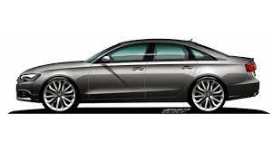 Audi A6 Design Drawing Car Body Design Automotive Design Audi Audi A6