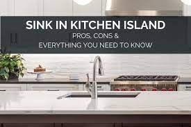Sink In Kitchen Island Pros Cons Everything You Need To Know