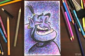 Genie Aladdin Drawing Original Aladdin Art Aladdin Aladdin Art Disney Art Disney Art Diy