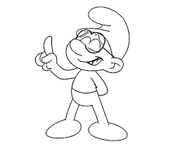 Thanks to you, your favorite smurf character will come to life! 6 Brainy Smurf Coloring Page Coloring Home
