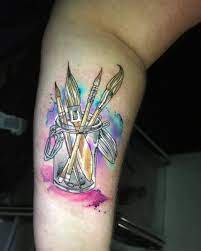 Maybe you would like to learn more about one of these? Paint Brush Holder By Megumi Youngbloods Tattoo Studio Facebook