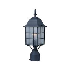 Shop Maxim North Church 1 Light Outdoor Pole Post Mount Overstock 9972521