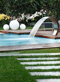 2.4 pool waterfalls with fire effect. Pool Design Trends Guide Ideas Inspiration Pro Tips Install It Direct