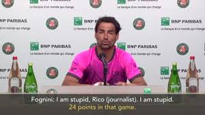 Jun 04, 2021 · french open 2021: French Open Tennis I Am Stupid Fabio Fognini Goes On Astonishing Rant At Himself After Loss Eurosport