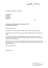 Drucke Selbst Musterbriefe Fur Mangelruge Zahlungzuruckbehaltung Und Nachfrist