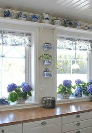 Estanterias Encima De Ventanas Gardinen Kuche Landhaus Landhaus Dekor Haus Kuchen