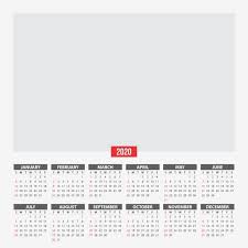 Black And White Calendar Png 2020 Odnostranichnyj Kalendar 2020 Kalendar Png Png I Vektor Dlya Besplatnoj Zagruzki Calendar Calendar Template Calendar Png