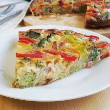 Quiche Sans Pate Aux Poivrons Brocolis Cuisine Ta Ligne Pates Aux Poivrons Quiche Quiche Legume