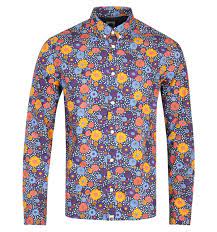 Check spelling or type a new query. Pretty Green Slim Fit Floral Print Purple Shirt