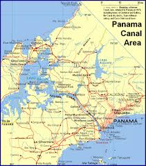 Download in under 30 seconds. Panama City And Canal Map Region