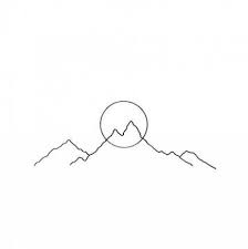 new tattoo mountain line ink ideas small tattoos small tattoos for guys trendy tattoos