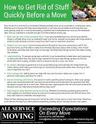 Do you have to take stuff with you when you move? 7 Tips For Getting Rid Of Stuff Before A Move All Service Moving