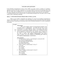 Maybe you would like to learn more about one of these? Vocabulary Question In The Reading Comprehension Section
