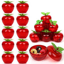 Uratot 24 pieces red apple containers toy plastic filled bobbing apple party favor supplies christmas tree. Buy 20 Pack Apple Container Christmas Wedding Party Toy Filled Plastic Bobbing Apples Christmas Tree Xmas Decorations Baubles Party Wedding Fruit Ornament Teacher Supplies Favors For Kids Online In Indonesia B07yhbj75v