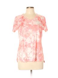 Details About Tek Gear Women Pink Active T Shirt Lg Petite