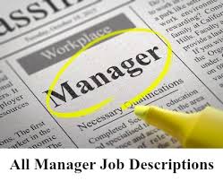 Sorry, we can't find that job title. General Manager Job Description Examples