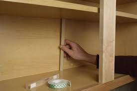 Stabilize A Sagging Kitchen Cabinet Shelf This Is Easy I Can Do This Kitchen Cabinet Shelves Closet Units Closet Shelves