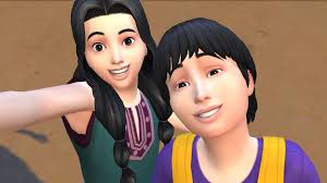 Hey! A few days ago, I shared a render of my sim Eric to all life stage and  more! Here four render of his childhood : infant, toddler, child and young  teen (