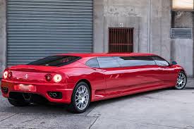 We have hummer limousines, party buses, escalades and more to meet your limo service needs in la. Stretched Ferrari Limo Is 300 000 Well Spent Carbuzz