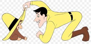 And we didn't forget the man in the yellow hat at all, as he joins the party along with his friend. Curious George Coloring Book Child Png 800x398px Watercolor Cartoon Flower Frame Heart Download Free