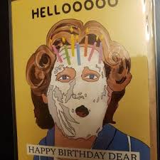 Funny Birthday Card Mrs Doubtfire Retro Pop Culture 90s Movie Robin  Williams