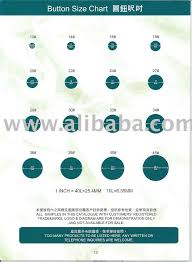 Button Size Chart Buy Buttons Product On Alibaba Com