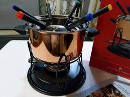 Distincation 11 Piece Copper Meat Fondue Fondue Recipes Meat Fondue Recipe Melting Pot Fondue
