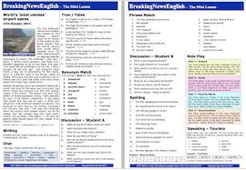 Breaking news wherever there's a story to be told. Breaking News English 2 Page Mini Lesson Airports