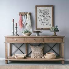 Kelly Clarkson Home Boyd 60 Console Table Wayfair In 2020 Console Table Decorating Wood Console Table Decor