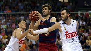 Sergio llull, basketball player of real madrid baloncesto was wearing nike kobe 8 green glow during euroleague semifinal match against barcelona baloncesto 16.5.2014. Baloncesto Liga Acb 29Âª Jornada Fc Barcelona Lassa Real Madrid Rtve Es