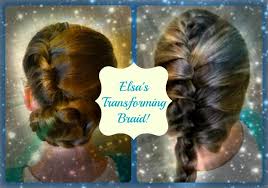 French braiding your hair, and how to french braid. Elsa S Transforming Updo And Braid Disney S Frozen Hairstyles Hairstyles For Girls Princess Hairstyles
