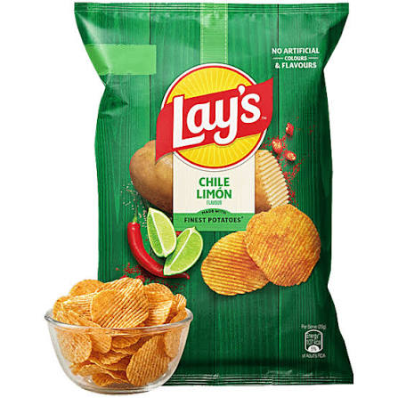 Lays Potato Chips - Chile Limon 52 gm