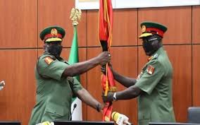 In a statement titled, 'zulum, shettima, kyari join vips for funeral of late coas in abuja…attahiru was determined to end boko haram. Photos Attahiru Takes Over From Buratai As Coas