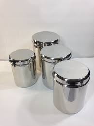 Anchor hocking ceramic canister set. Qualways Jumbo Stainless Steel Kitchen Canister Set Of 4 Set Of 4 6 Qualways Llc