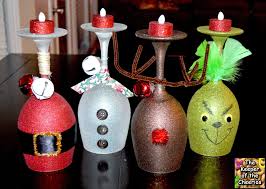 Christmas Wine Glasses The Keeper Of The Cheerios Christmas Wine Christmas Wine Glasses Christmas Crafts