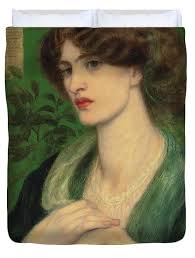 The Salutation Of Beatrice Canvas Print