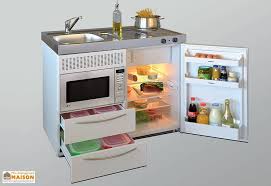 Mini Cuisine Avec Micro Ondes Et Vitroceramiques Mpm100 Blanche Wall Oven Double Wall Oven Kitchen